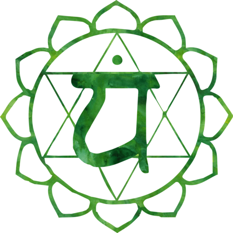 Heart Chakra Oil - Chakra Heart (479x480), Png Download