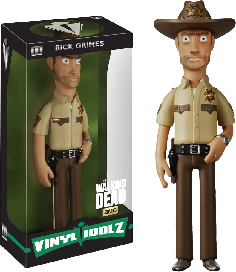 The Walking Dead - Walking Dead - Rick Grimes (700x689), Png Download