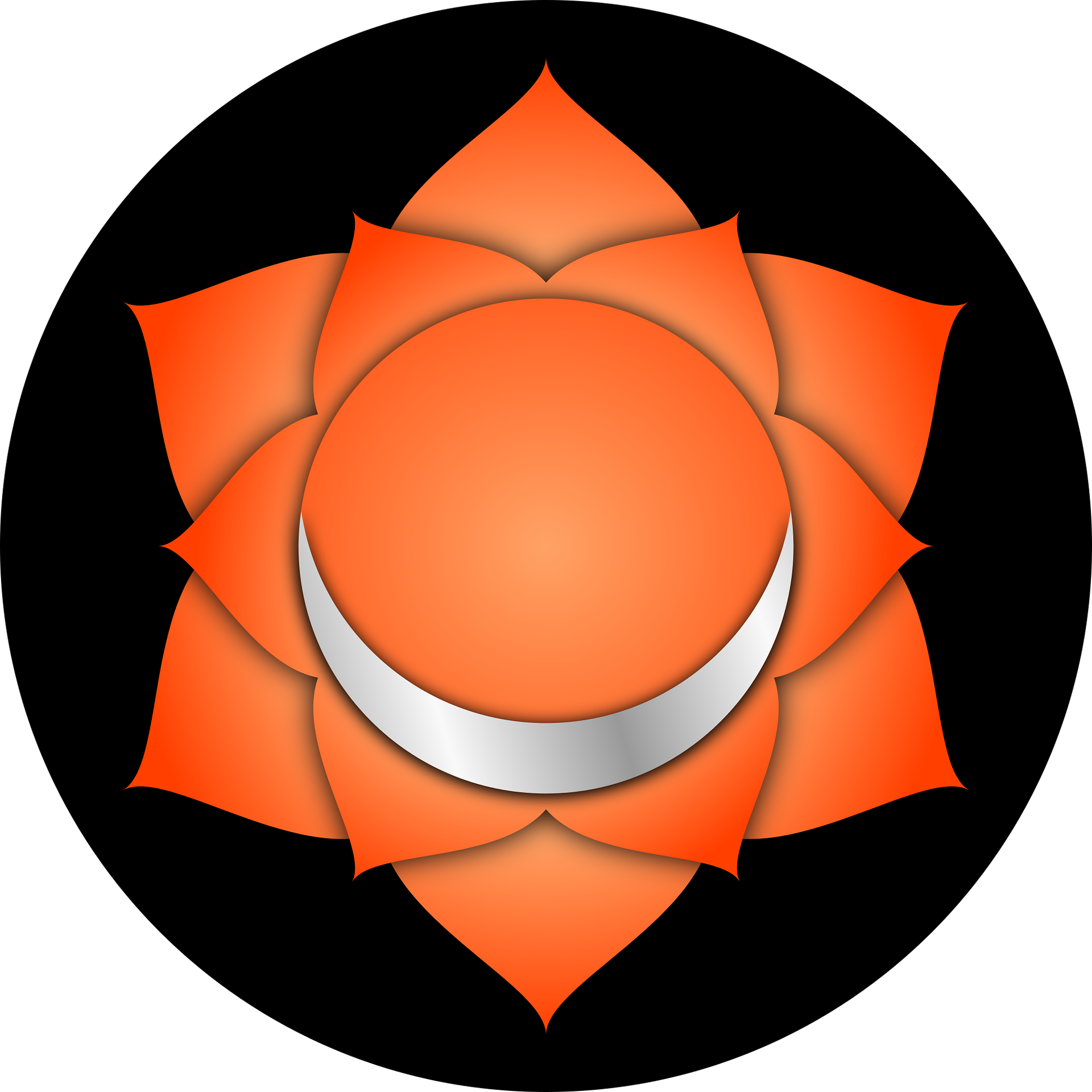 The Creative Power Of The Sacral Chakra - Swadisthna (1920x1920), Png Download