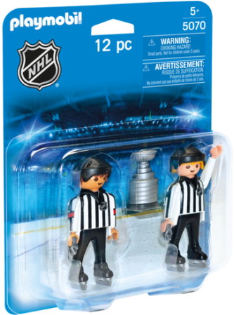Playmobil 5070 Nhl Referees With Stanley Cup Mip / - Playmobil Nhl Referees With Stanley Cup (640x448), Png Download