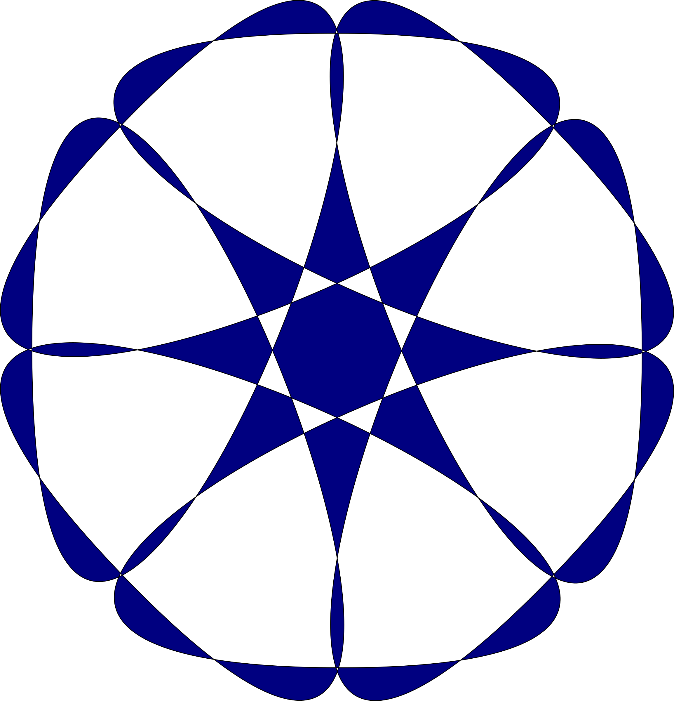 This Free Icons Png Design Of Rounded Star 006 (2309x2400), Png Download