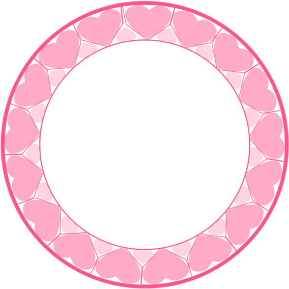 Heart Emoji Decoration Background Circle, Emoji, Abstract, - Heart (640x640), Png Download