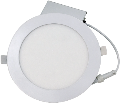 5 Round Led Panel W - Light-emitting Diode (500x500), Png Download