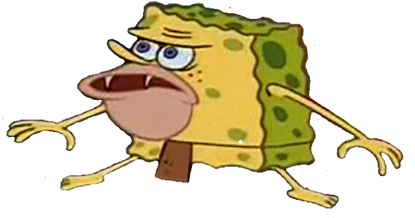 0 Replies 0 Retweets 1 Like - Caveman Spongebob Png (824x640), Png Download