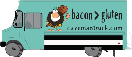 Paleo Food Truck Menus (544x250), Png Download