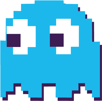 #pixel #pixels #games #ios #appstore #free #freebie - Pac Man Ghost Small (618x618), Png Download