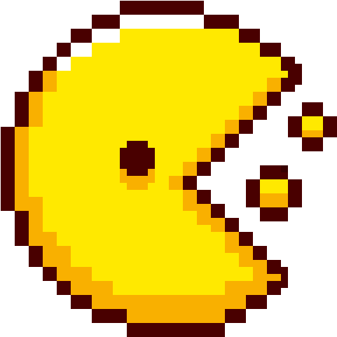 Yin Yang Pixel Art (500x500), Png Download