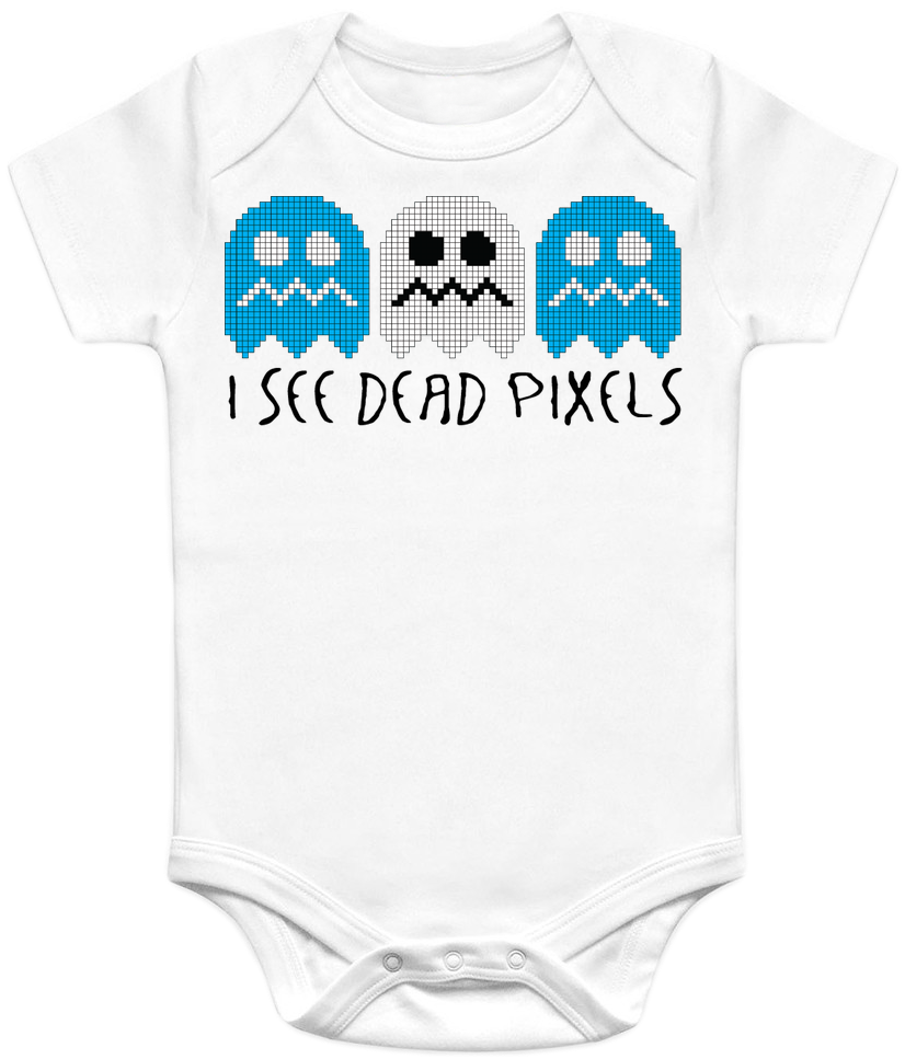 A Cross Over Onesie That Mixes The Ghosts From Pac - Anthropologist (868x1035), Png Download