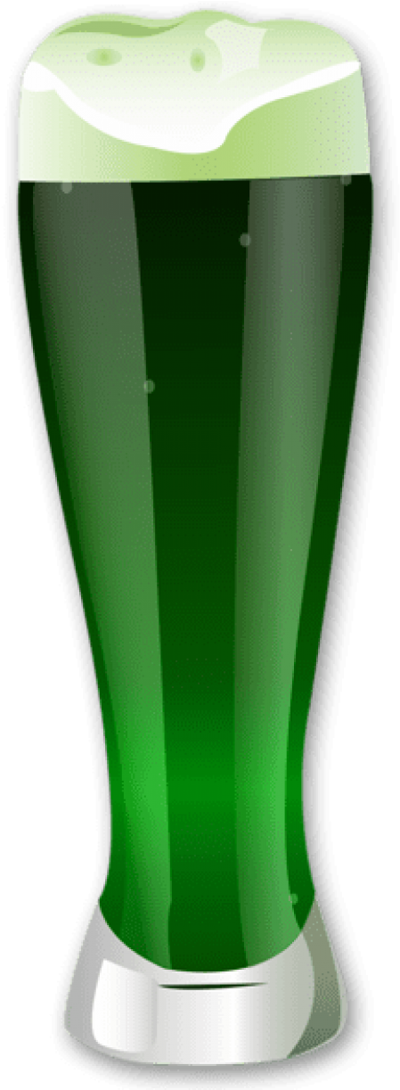 St Patrick's Day Beer Png (430x1118), Png Download
