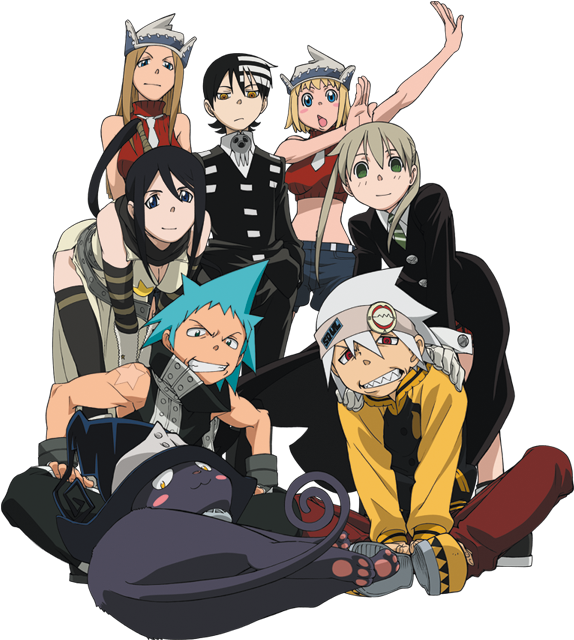 Soul Eater Png Image - Black Star Evans Soul Eater (620x645), Png Download