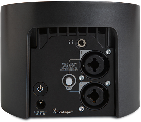 Spire Studio Back View - Izotope (500x450), Png Download