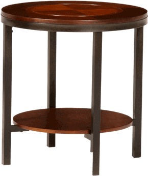 Triad End Table - Wood Side Chair (648x432), Png Download