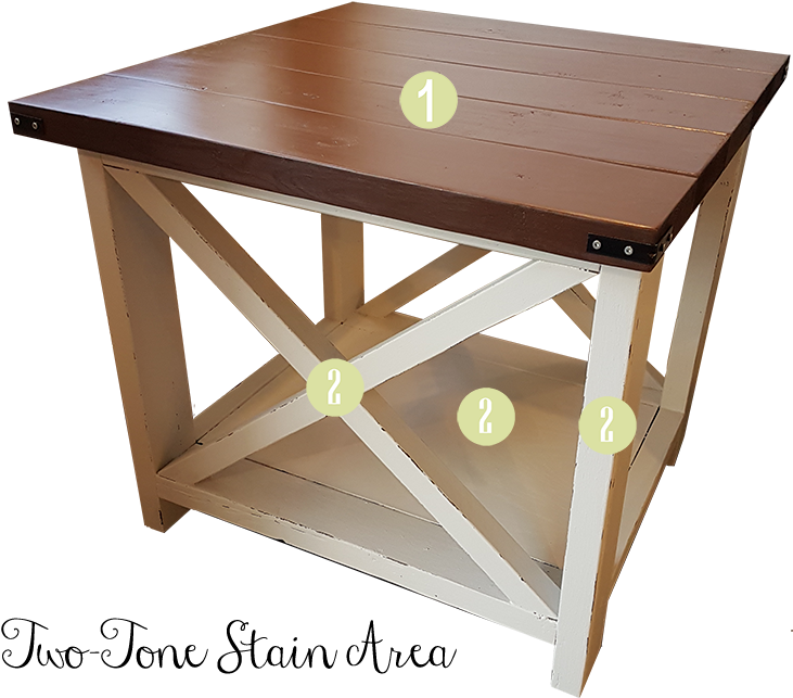 Product Image X End Table - End Table (800x702), Png Download