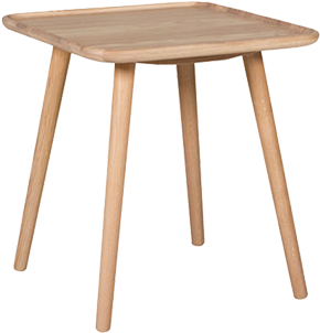Web Kaffe Square Table 1 Png - Stolik Okrągły Drewniany Love Sits (600x600), Png Download