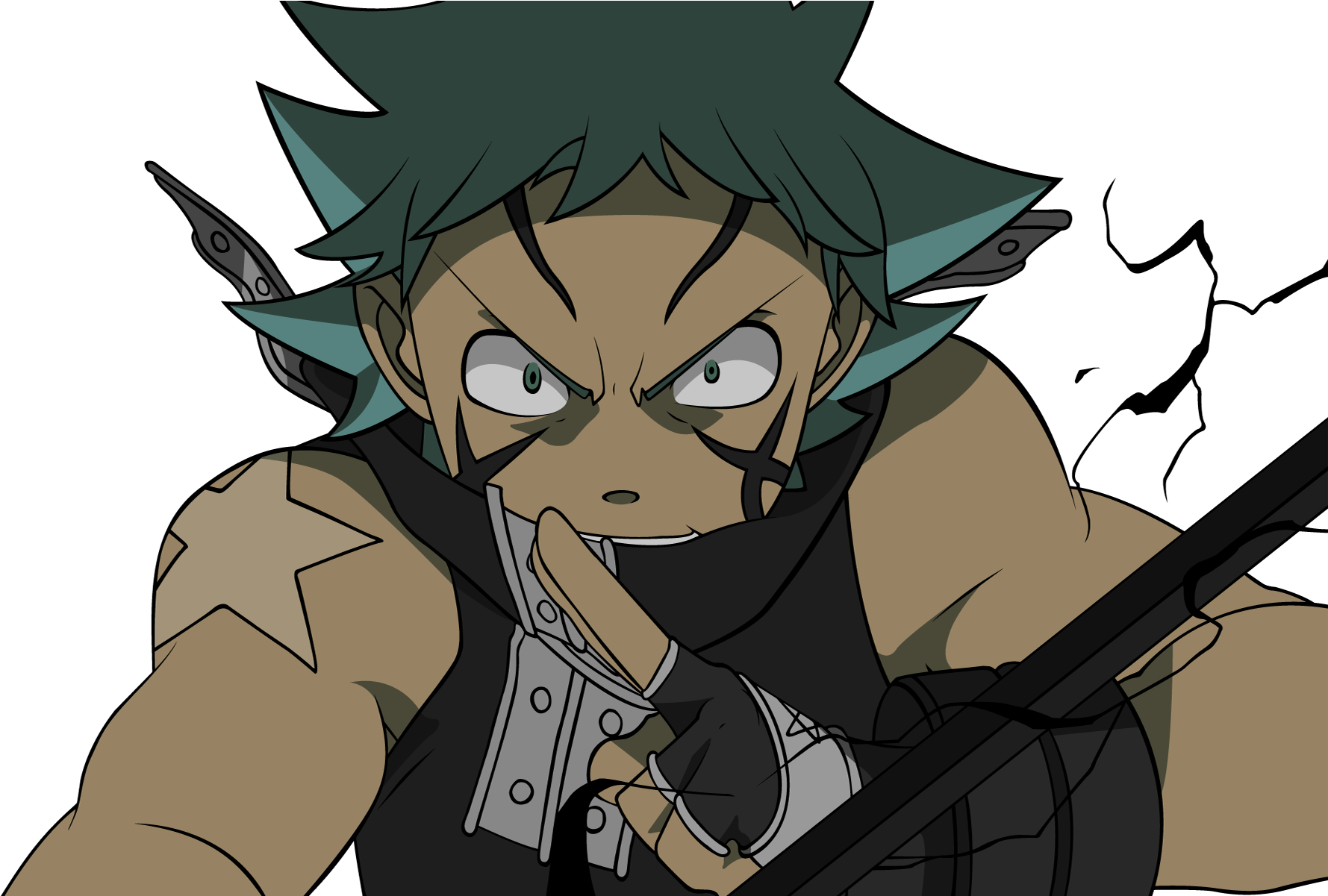 Download Png - Soul Eater Black Star (1920x1200), Png Download