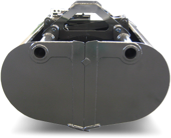 Clamshell Bucket For Loading Woodchips And Grain - Handbag (500x340), Png Download