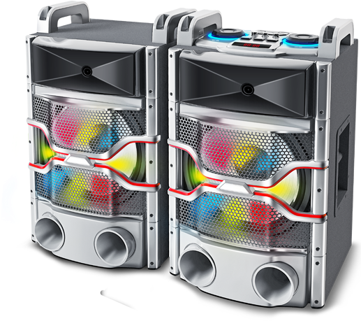 Dj 300 Contains Following Party Features - Audionic Dj 300 Price In Pakistan (550x550), Png Download