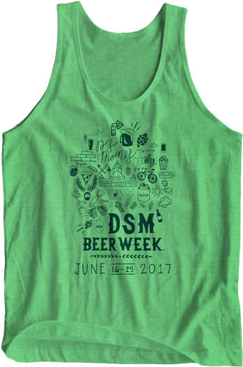 2017 Des Moines Beer Week Green - Mothers Gift The Best Mom In The Galaxy For Men Woman (800x602), Png Download