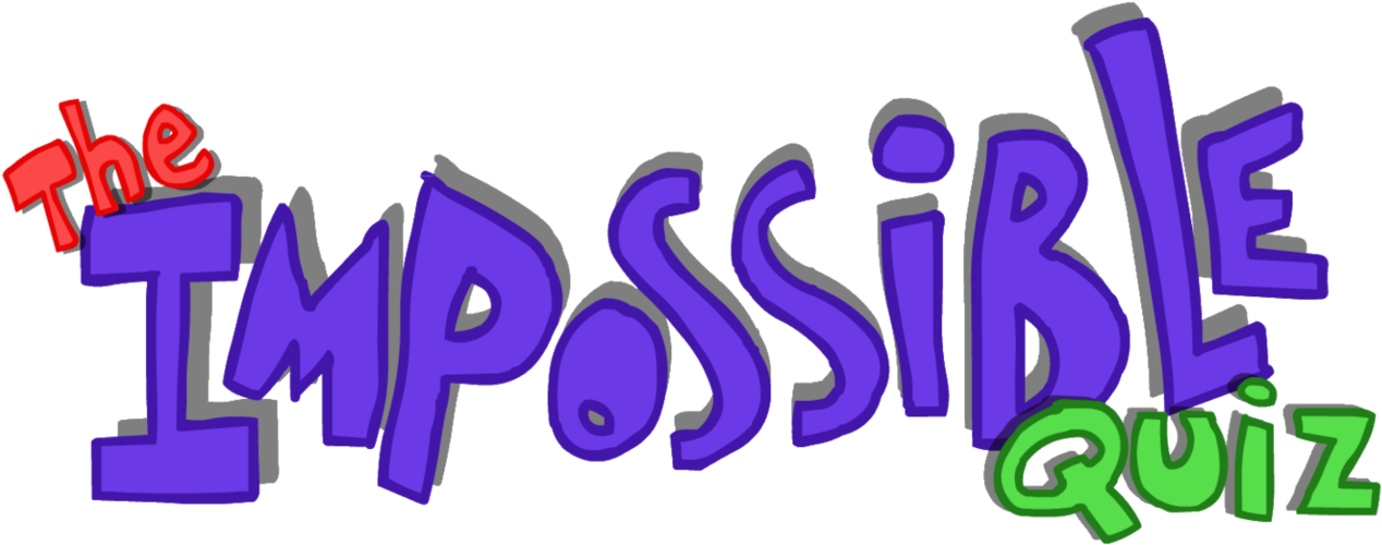 Impossible Quiz Title (1280x507), Png Download