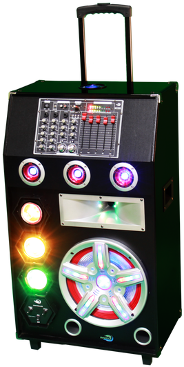 Dolphin Speakers Sp-71 Bt Bluetooth/sd/usb/fm Active - Electronics (498x622), Png Download