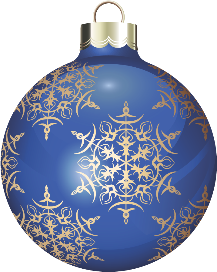 Blue Holiday Ornaments Png - Blue Christmas Balls Transparent (476x600), Png Download