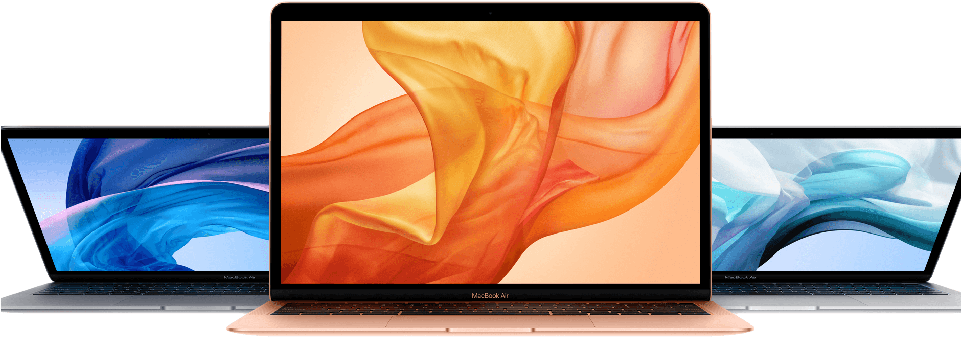 The New Macbook Air, In Silver, Grey And Gold, Is Sure - Nieuwe Macbook Air (960x526), Png Download