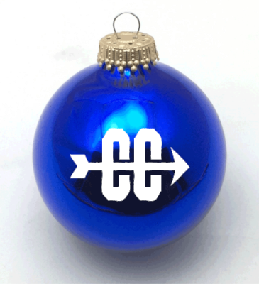 Cross Country Christmas Ornament - Christmas Ornament (365x400), Png Download