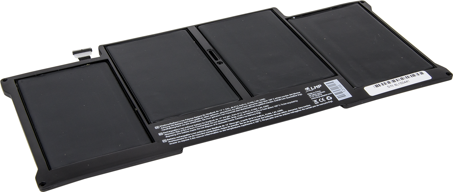 En - Lmp Laptop Battery - Lithium Polymer - 53 Wh (1900x665), Png Download