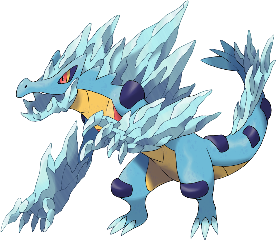Mega Feraligatr By Hyshirey - Feraligatr Mega Evolution (1024x868), Png Download