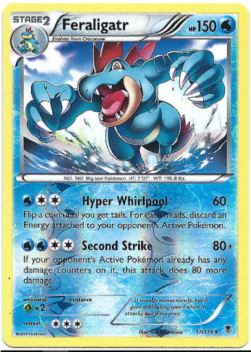 Feraligatr Png (500x500), Png Download