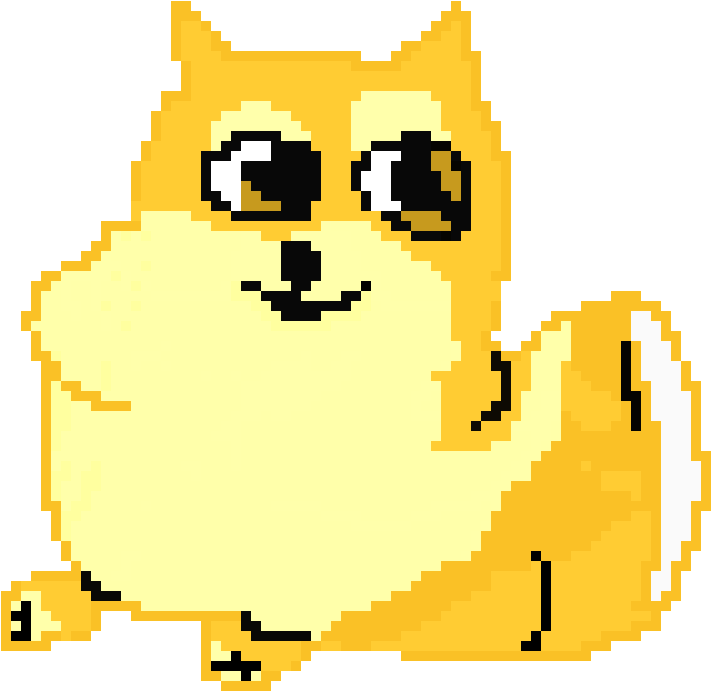 Doge - Cartoon (720x740), Png Download