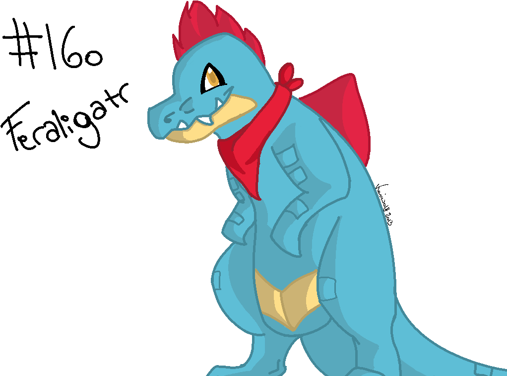 Feraligatr (1024x768), Png Download