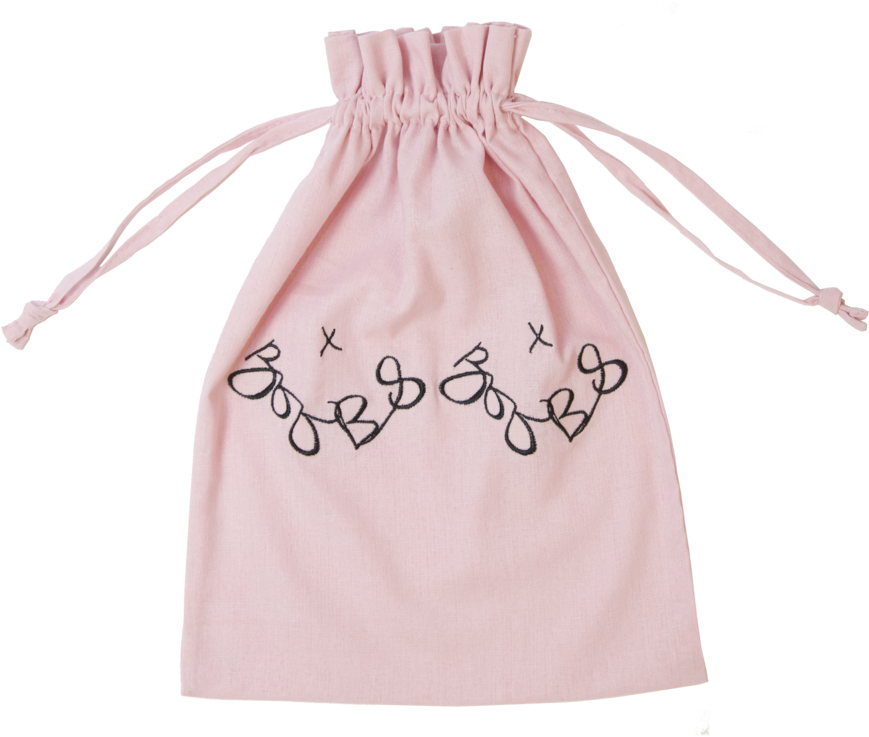Boobs Bag Pink 2 (1000x1500), Png Download