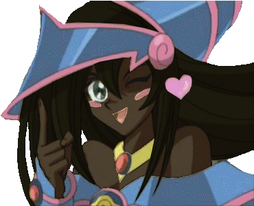 Sticker Kikoojap Dark Magician Girl Magicienne Des - Cartoon (400x300), Png Download