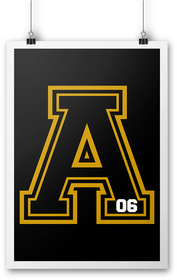 Alpha Phi Alpha Varsity Poster - Attleboro High School Logo (1024x1024), Png Download