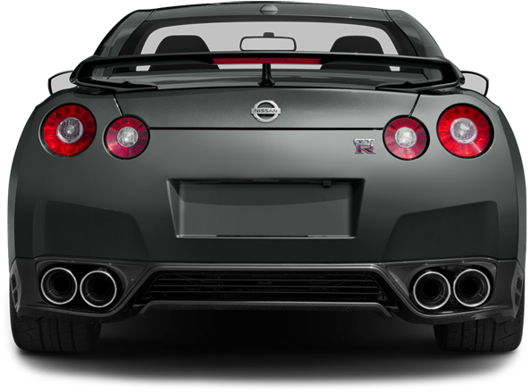 Nissan 748a0-kb51a Dba Rear Carbon Fiber Underpanel - Back Of A Nissan Gtr (640x480), Png Download