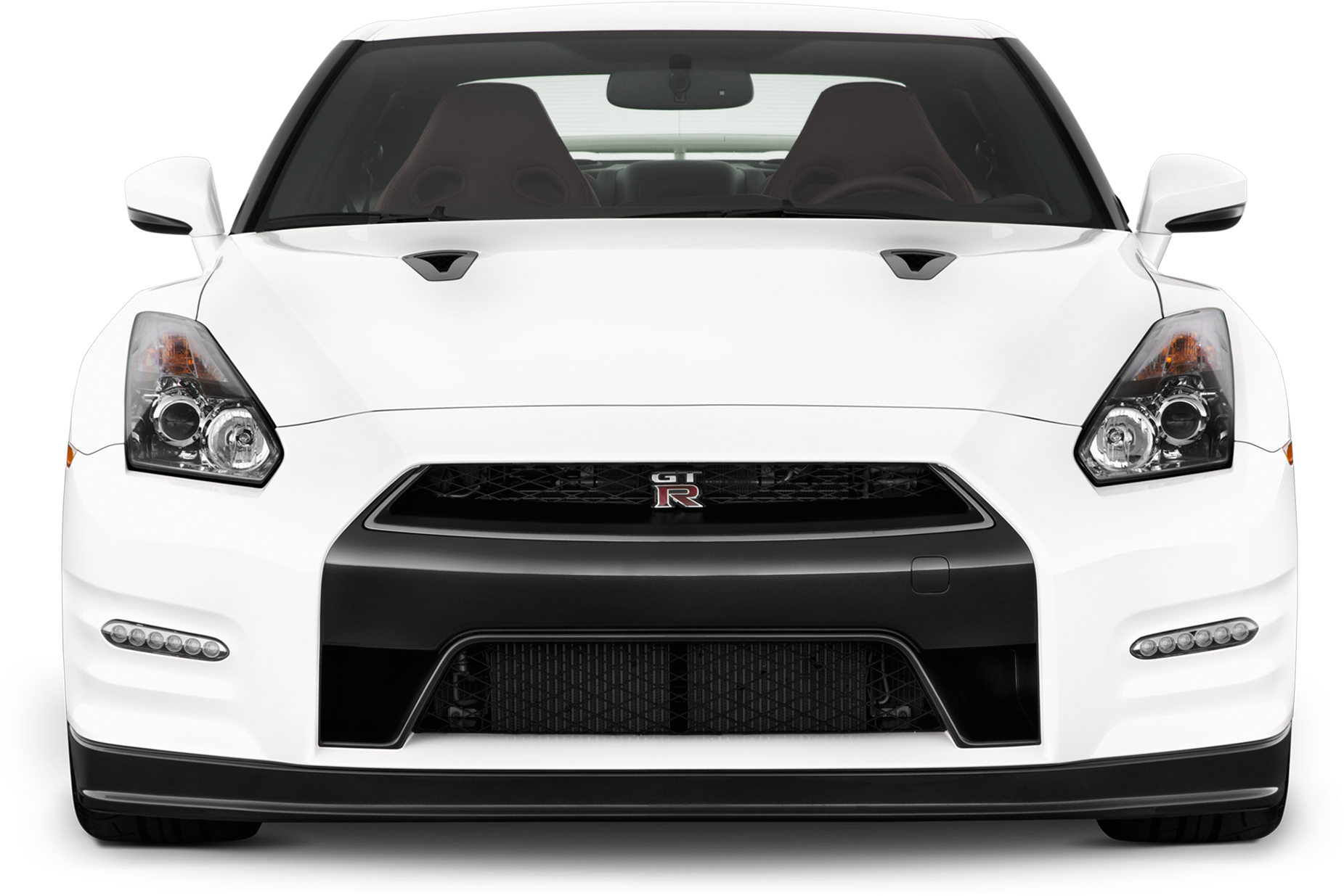 12-16 Nissan Gtr Hk Duraflex Front Bumper Lip Body (2048x1360), Png Download
