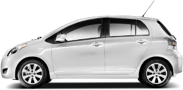 Mobil Idaman - Toyota Yaris Silver 2010 (640x480), Png Download