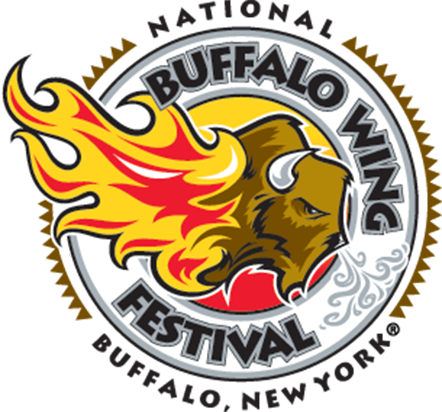 Logo Logo - National Buffalo Wing Festival 2018 (442x412), Png Download