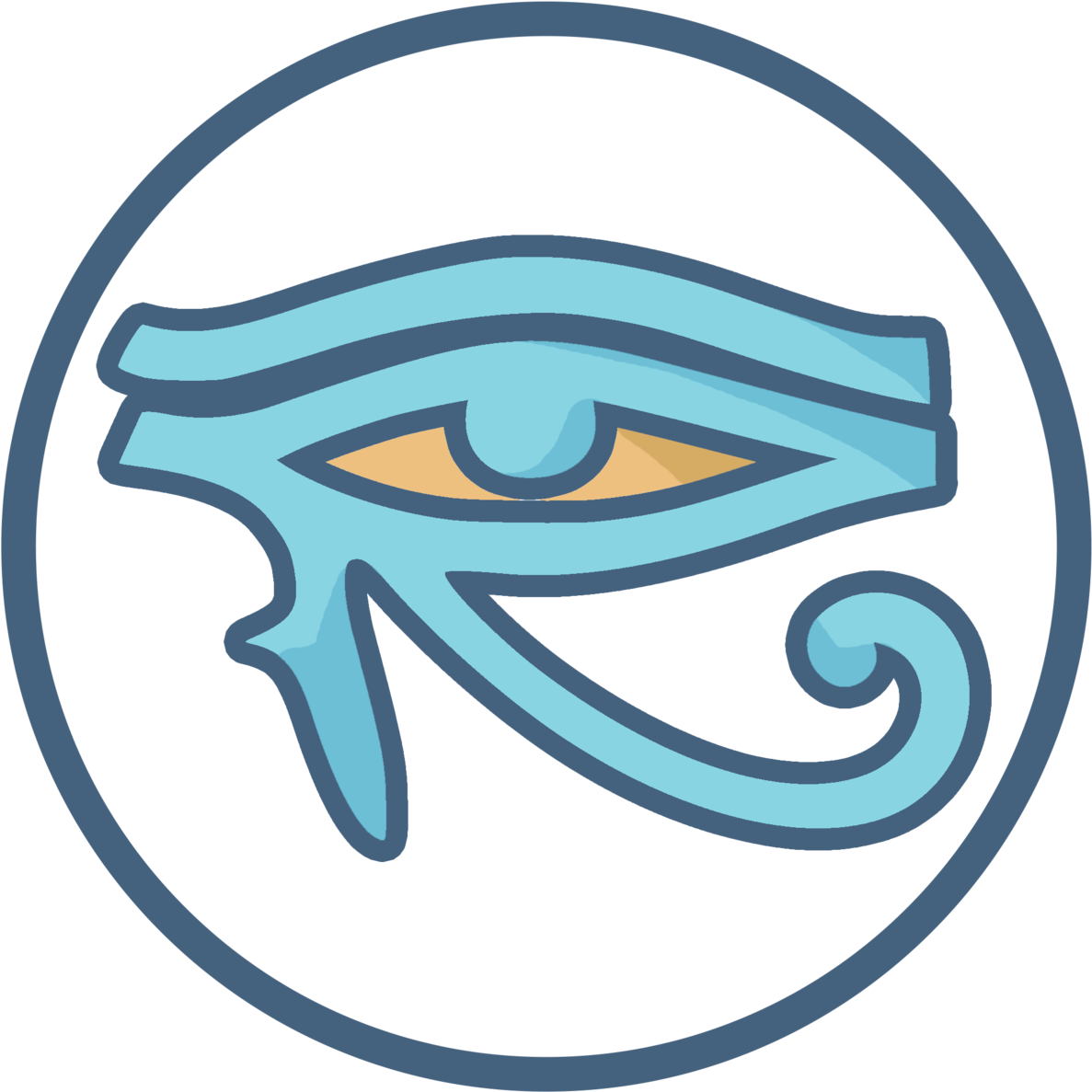 Eye Of Horus (1200x1200), Png Download