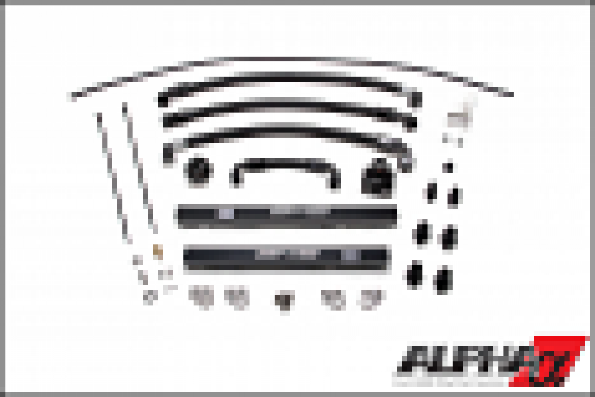 Alpha Performance Fuel Rail Upgrade Package Gt-r - Ams Alpha Nissan R35 Gt-r Turbo Kit (1200x1200), Png Download