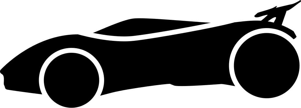 Sportive Elegant Car Side View - Car (980x354), Png Download