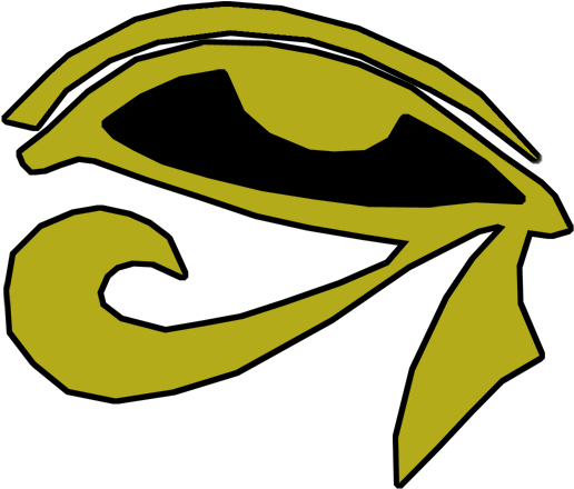 Eye Of Horus Design (550x551), Png Download