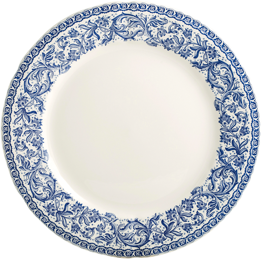 4 Dinner Plates - Gien Rouen 37 (869x858), Png Download
