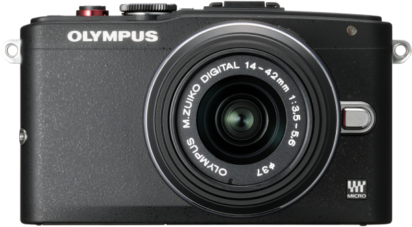 Pen E-pl6 - Olympus Pen E-pl6 Digital Camera With 14-42mm Ii Lens (1200x600), Png Download