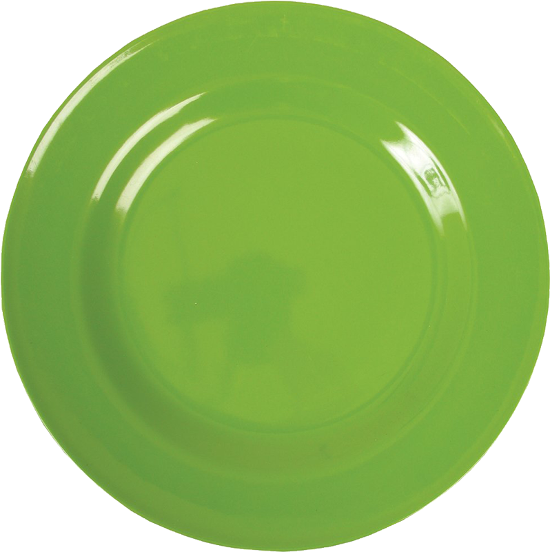 Plates Free Png Image - Green Melamine Plates (1080x1080), Png Download