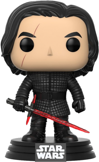 Vinyl Star Wars The Last Jedi - Funko Pop Kylo Ren (541x541), Png Download