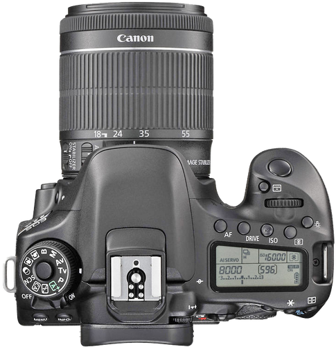 Canon Eos 80d 18-55mm Is Stm - Canon Eos 80d (500x500), Png Download