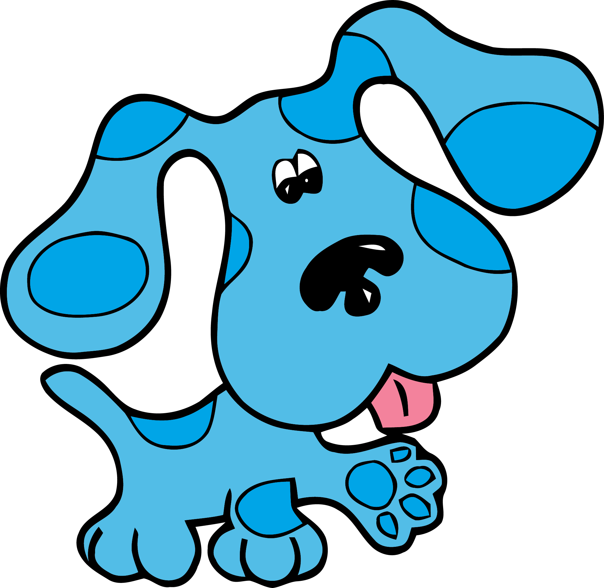 Download Blue S Clues Clip Art Hi Clipart Png Blues Clues Thank You Full Size Png Image Pngkit