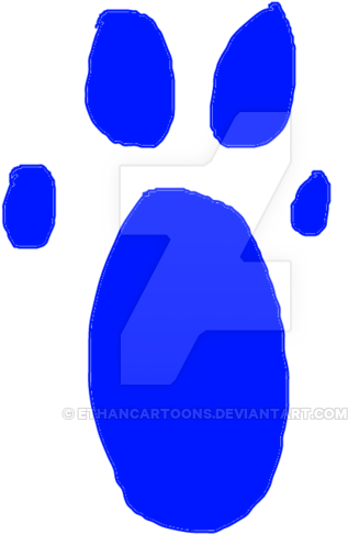 Blues Clues Paw Print - Blue's Clues (1024x774), Png Download
